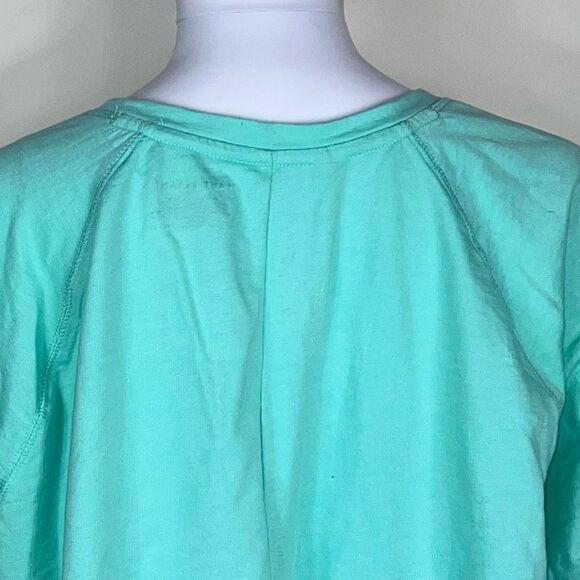 Lane Bryant Livi Activewear Poof Short Sleeve Banded Bottom Slub Shirt (18/20) - Picture 9 of 10